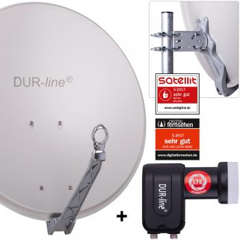 DUR-line DUR 95KN-100 Koaxialkabel100m SAT-Digitalkabel />95 dB 3-fach 7mm